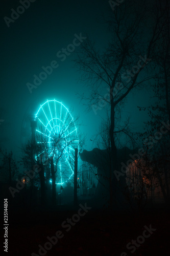 carousel at night