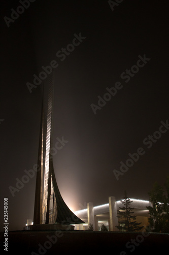 fog at city