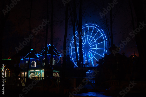 carousel at night