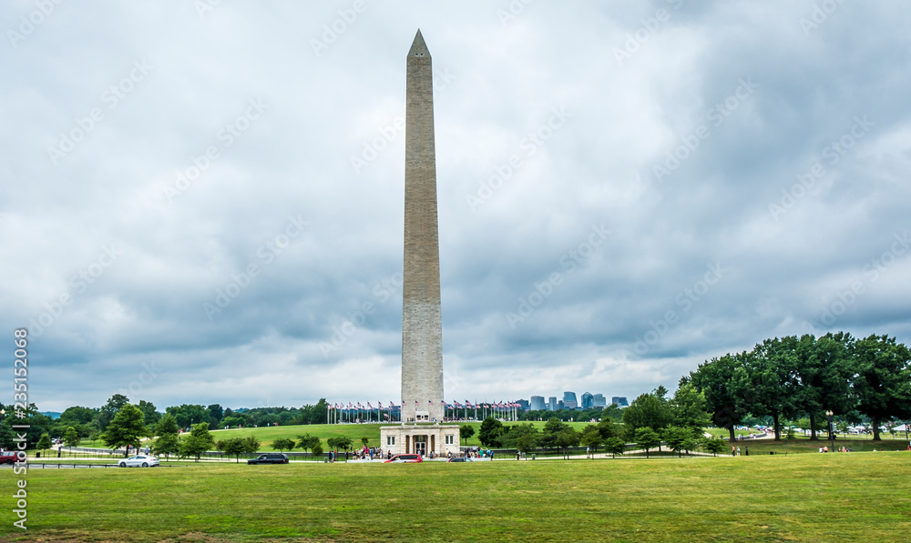 George Washington Monument, obelisk in Washington DC