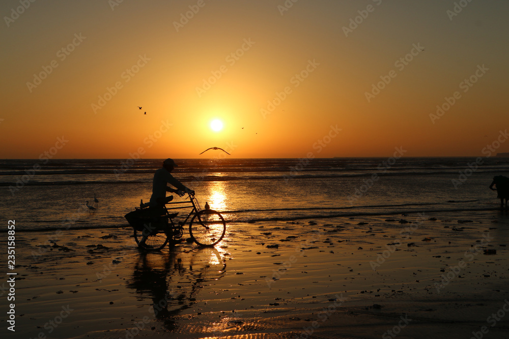 Momentos en el atardecer