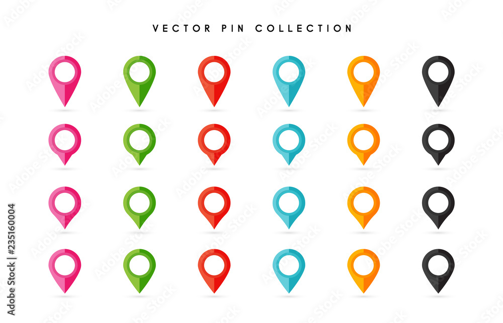 Location pin. Map pin flat icon vector design. Location pin. Map pin flat icon vector design.