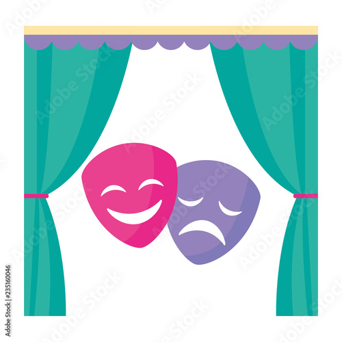 Theater faces design