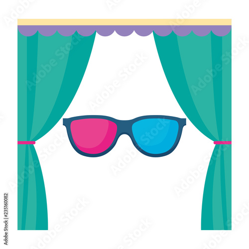 3D glasses design