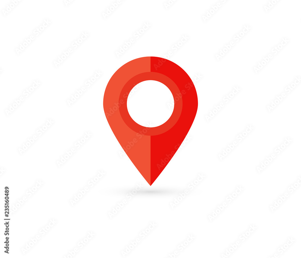 Location pin. Map pin flat icon vector design. Location pin. Map pin flat icon vector design.