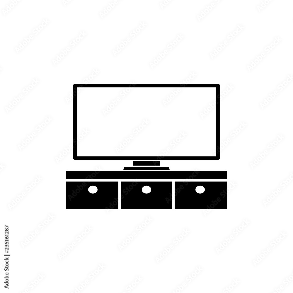 TV Stand Icon. Professional, pixel perfect icons optimized for both large and small resolutions. EPS 8 format. TV Stand Icon. Professional, pixel perfect icons optimized for both large and small resolutions. EPS 8 format.