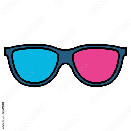 3D glasses design