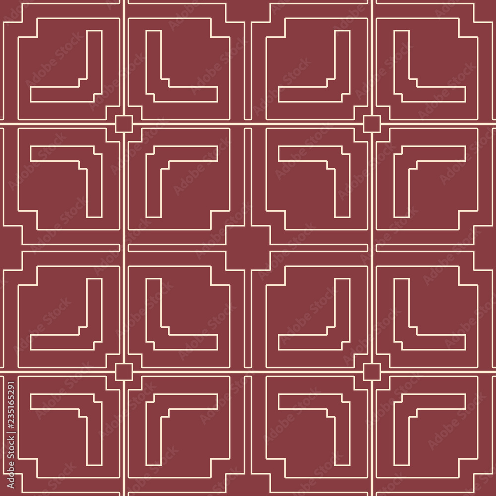 Naklejka premium Art Deco Seamless pattern