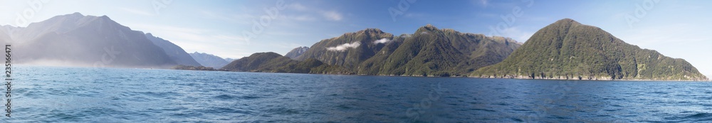 Panorama im Fjord
