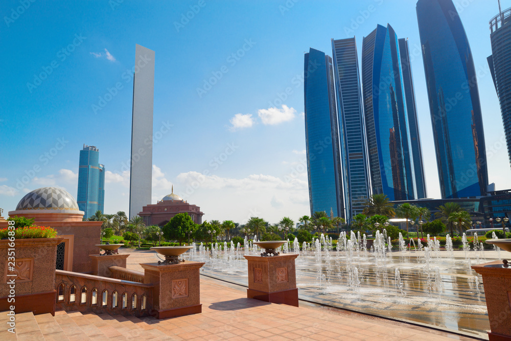 Park in Abu Dhabi city