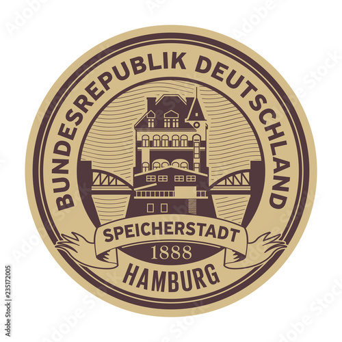 Hamburg stamp