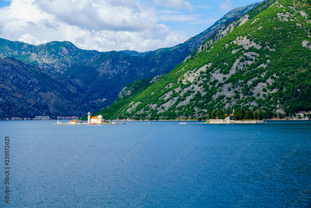 Bay of Kotor, with the islands