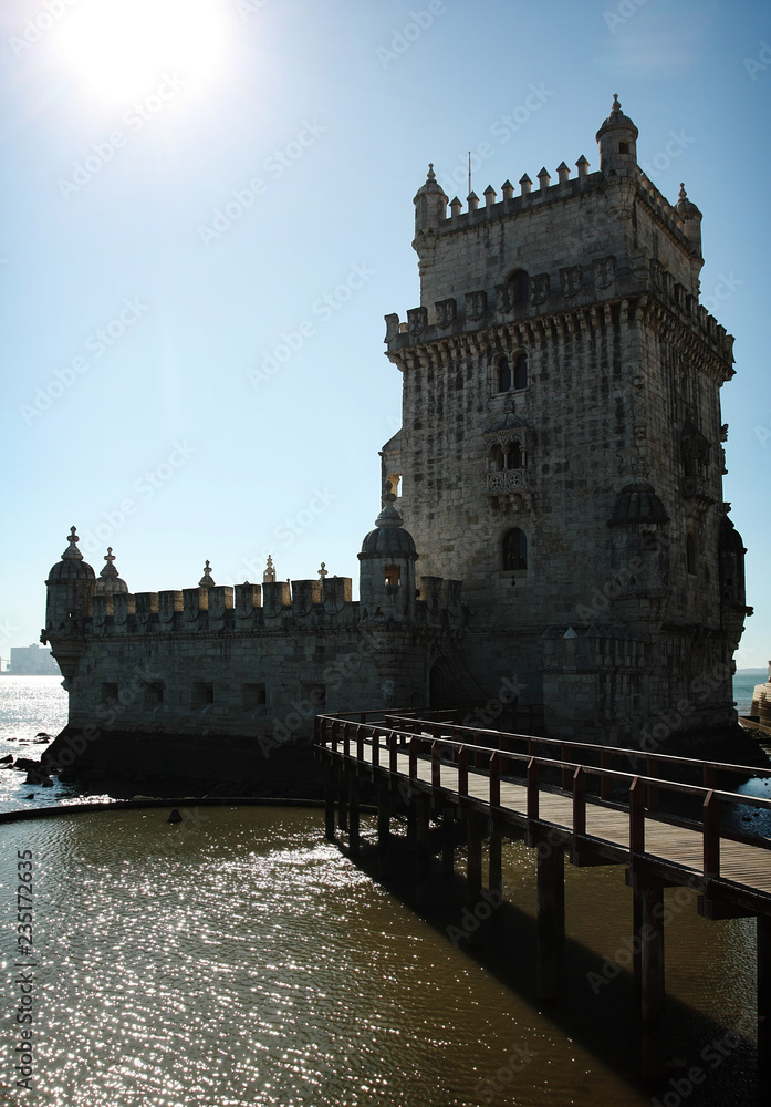 Fototapeta premium Lisbon Belem tower, Portugal