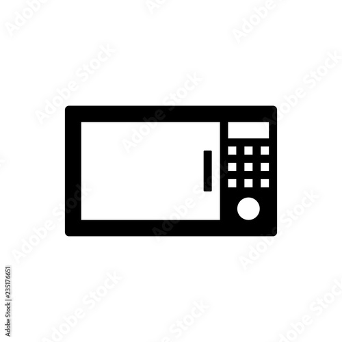 Microwave Icon vector