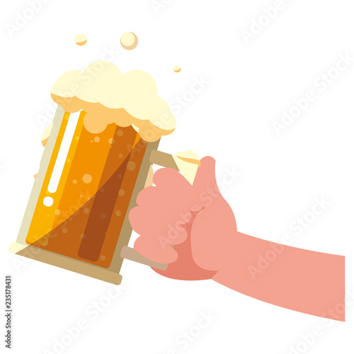 beer mug glass design