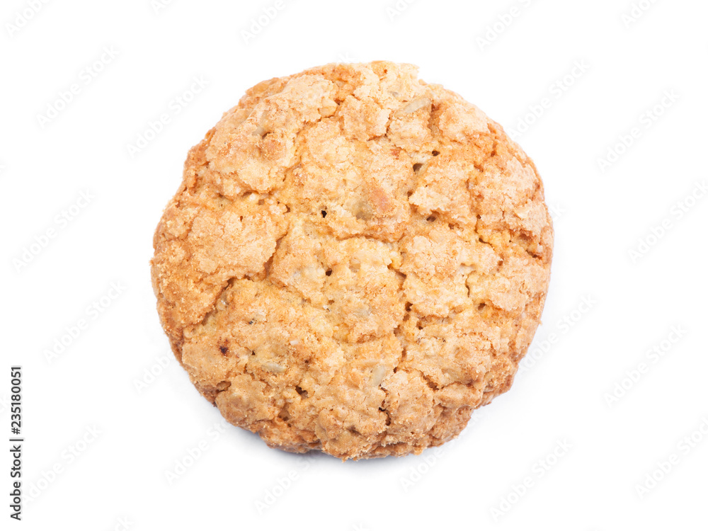 Single oatmeal cookie Single oatmeal cookie