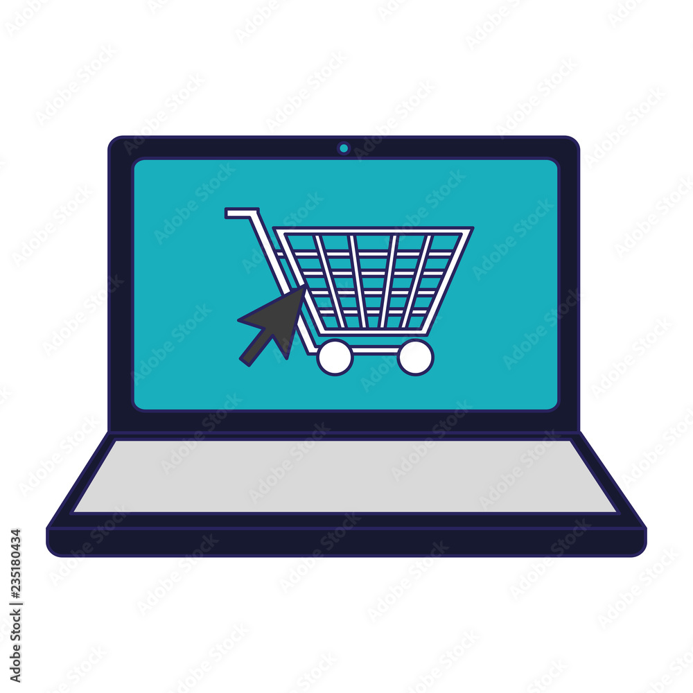 online shopping and payment blue lines online shopping and payment blue lines