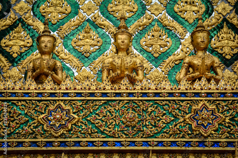 Ornamentation, Grand Palace, Bangkok