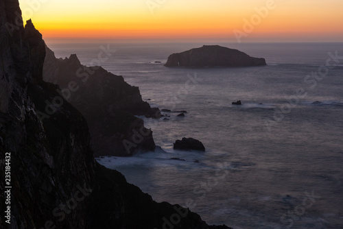 Cliffs at Peñas Cape in Asturias, Spain