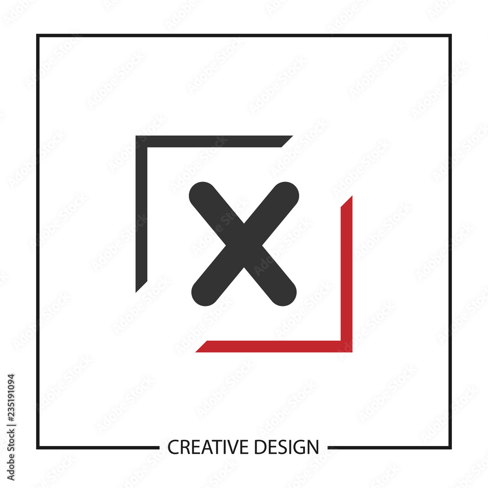 Initial Letter X Logo Template Vector Design Initial Letter X Logo Template Vector Design