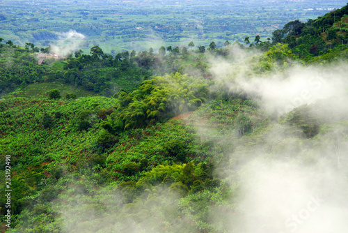  Alpine cloudy landscape near Buenavista, Antioquia, Colombia photo