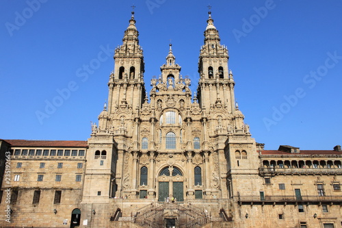 Santiago de Compostela cathedral. Galicia, Spain