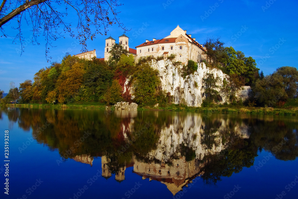 Fototapeta premium Benedictine Abbey in Tyniec near Cracow, Poland