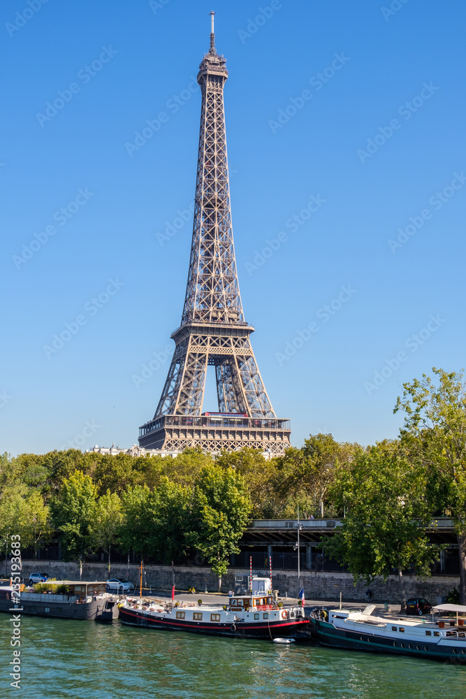 Fototapeta premium Eiffel Tower during midday in Paris