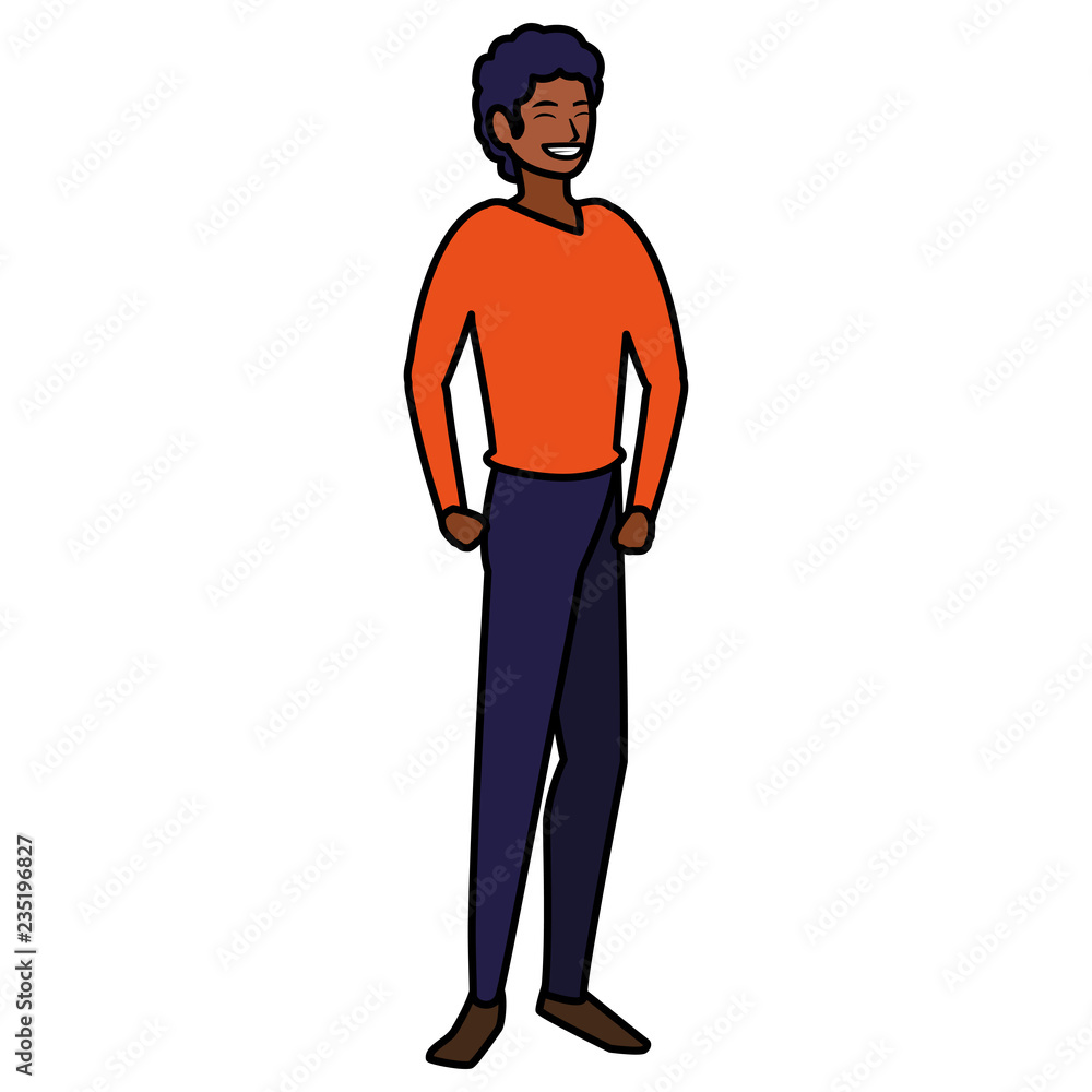 Cartoon man icon Cartoon man icon