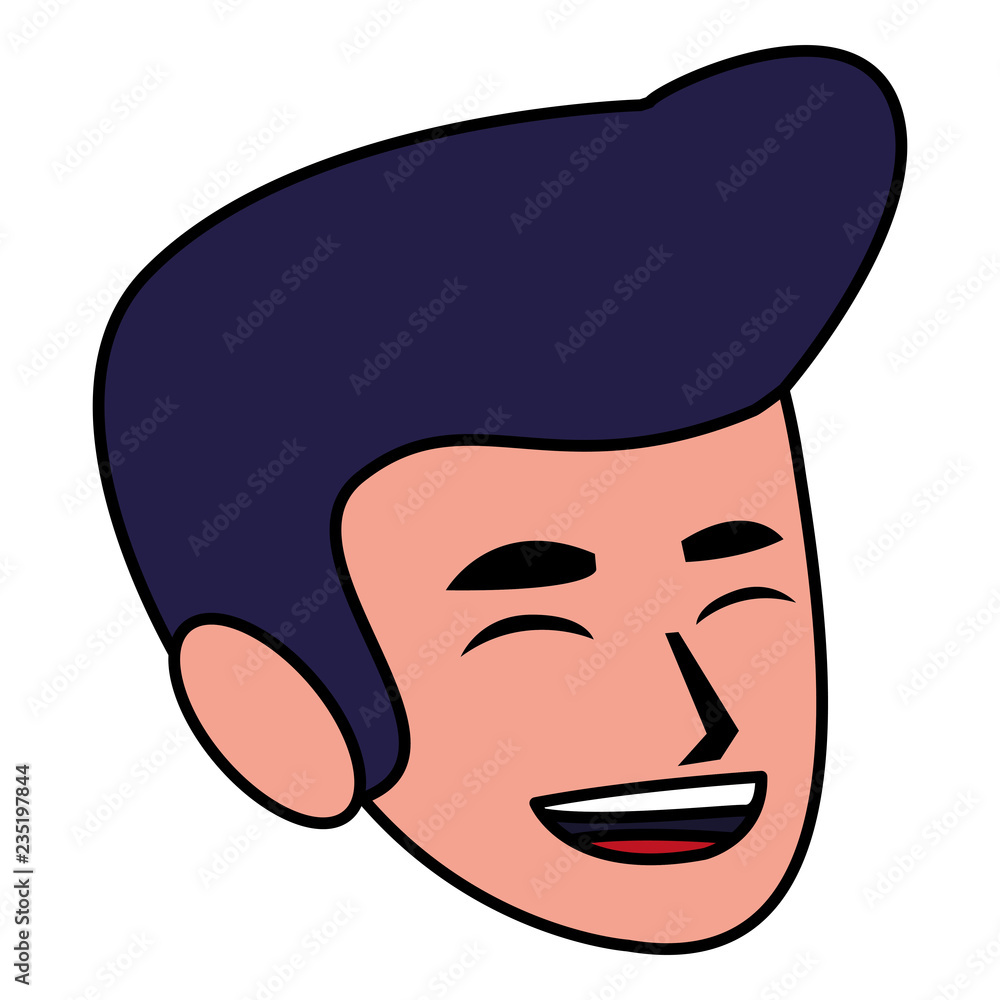 Cartoon man icon Cartoon man icon
