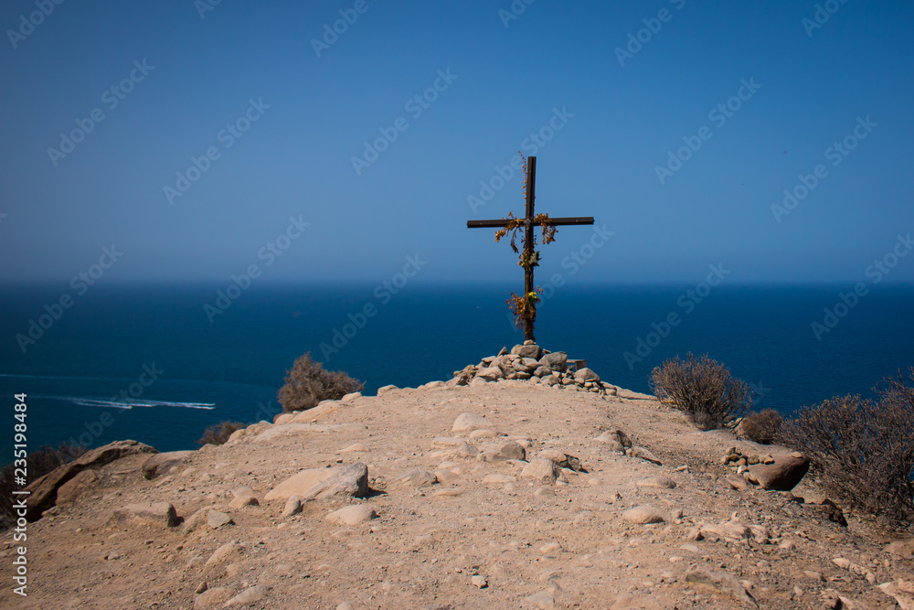 cross on top of the mountain cross on top of the mountain