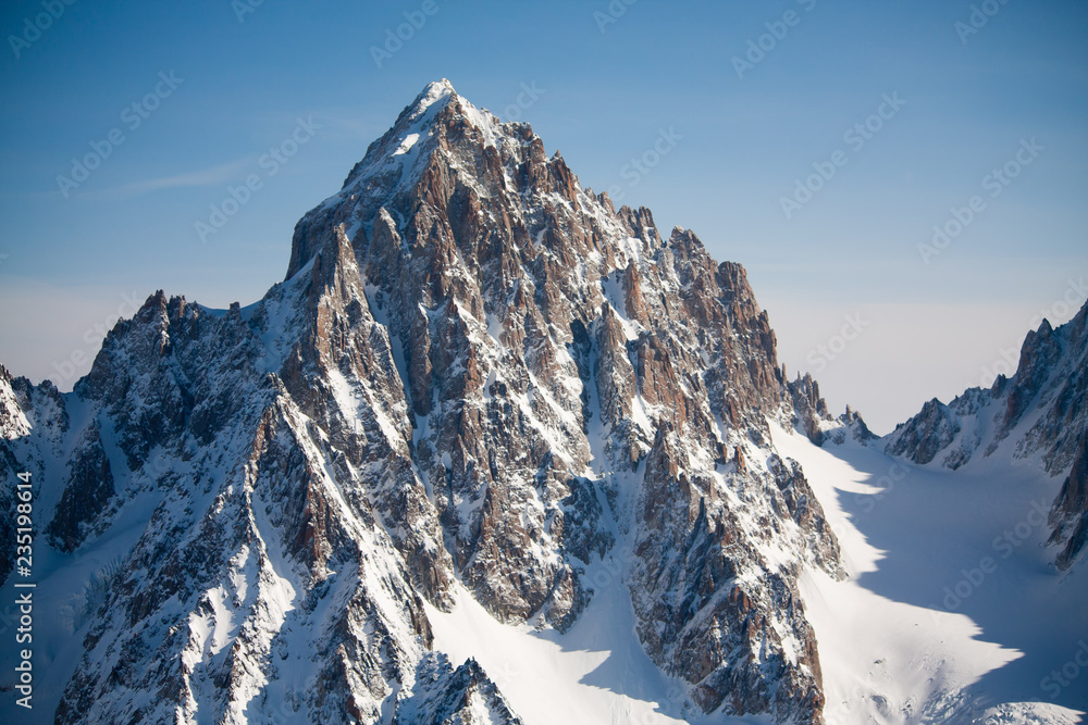 alps in winter