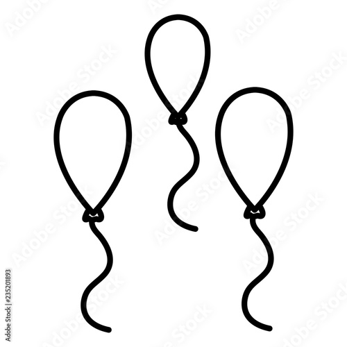 balloons icon design