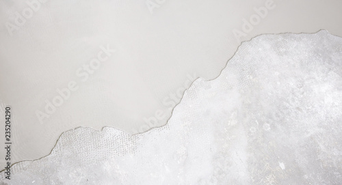 Fill screed floor repair and furnish, shallow dof