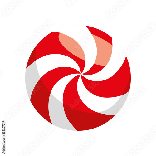 sweet lollipop isolated icon