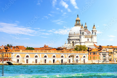 Santa Maria della Salute Church, back view, Venice