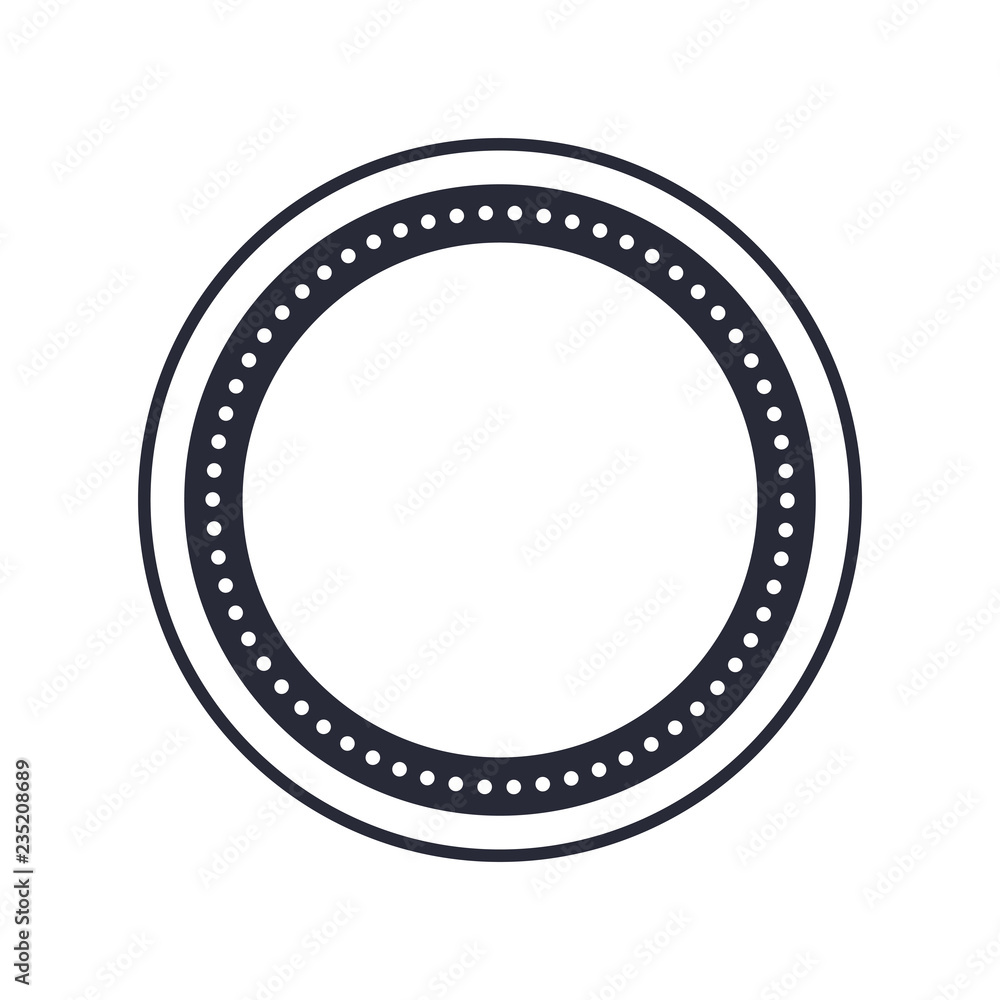 circle seal stamp icon circle seal stamp icon
