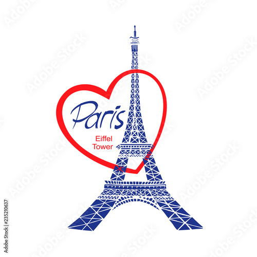 Eiffel Tower, Paris, France.