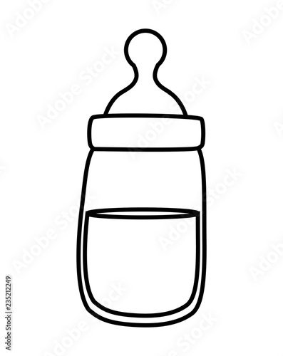 baby milk bottle icon