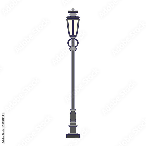 Streetlight antique vintage