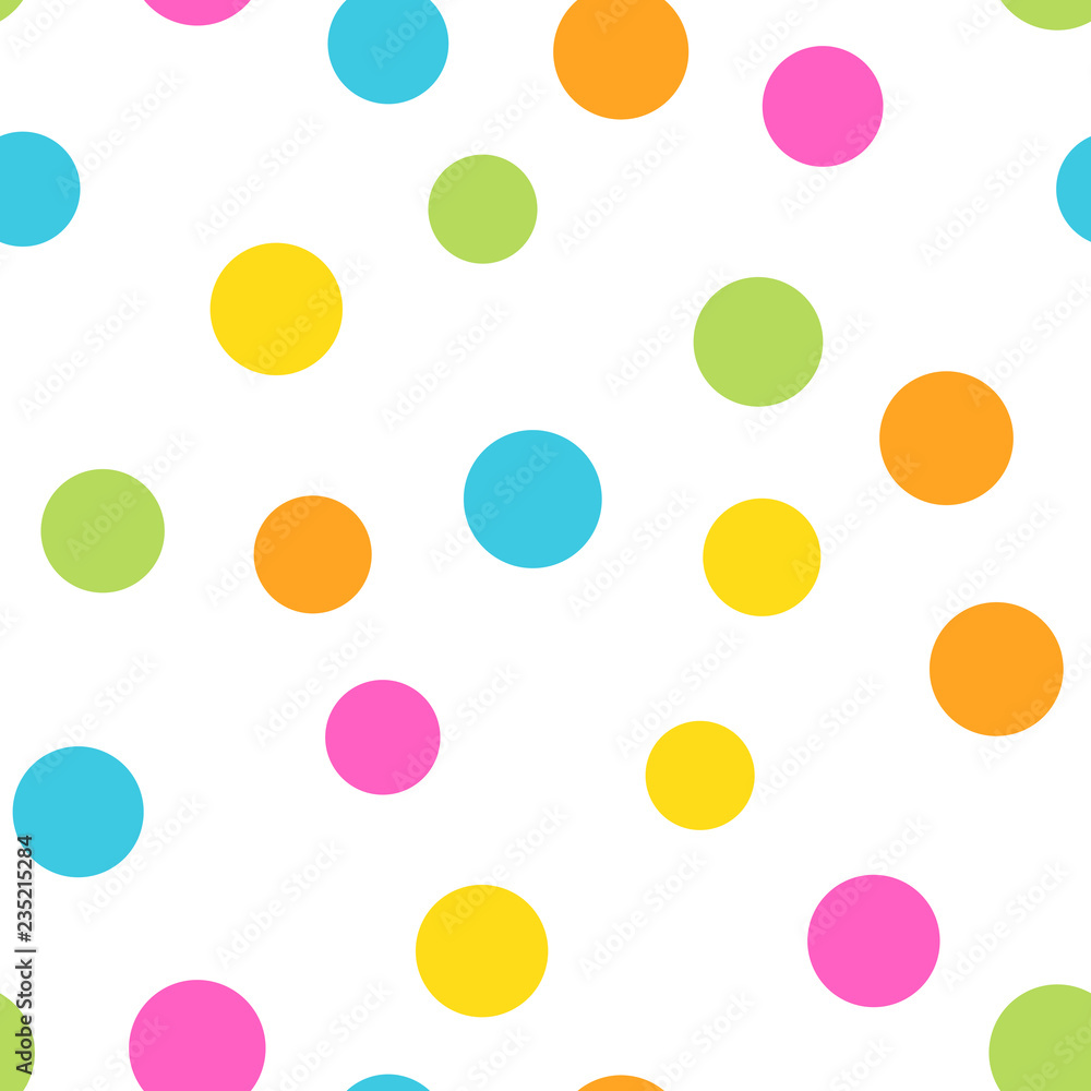 Colorful seamless pattern. Happy, funny and infantile theme. Abstract vector background. Colorful seamless pattern. Happy, funny and infantile theme. Abstract vector background.