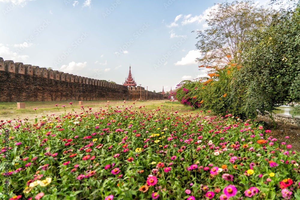 palais royal de Mandalay Myanansankyaw Myanmar Birmanie