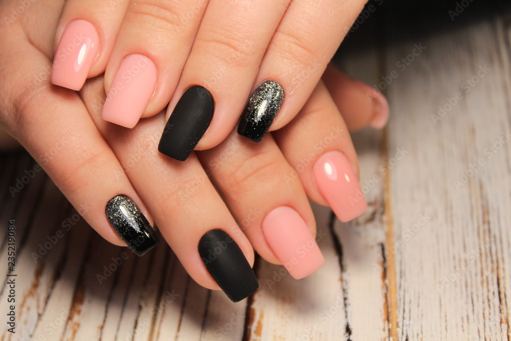 beautiful black manicure beautiful black manicure