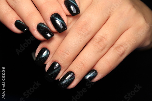 long black nails