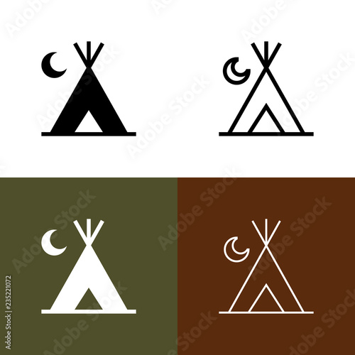 Campground Icon Set