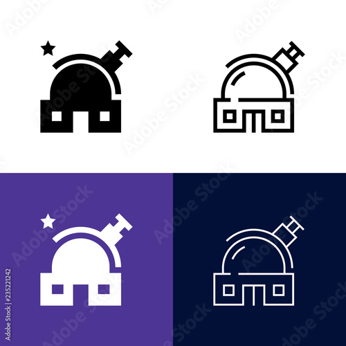 Observatory Icon Set