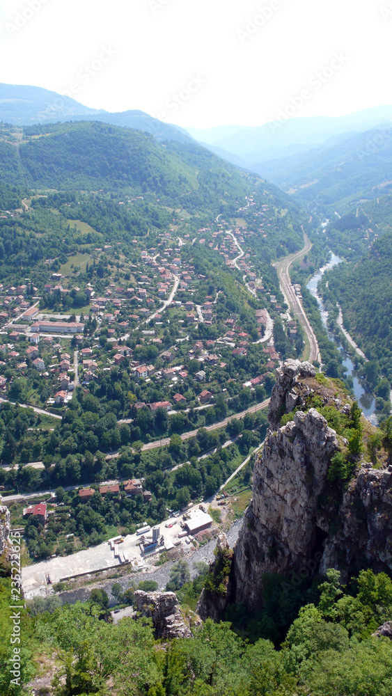 Amazing Landscape with Iskar Gorge, Balkan Mountains, Bulgaria