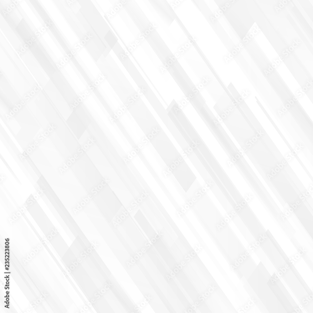 Obraz premium Abstract geometric white and gray color background. Gray lines on white background.