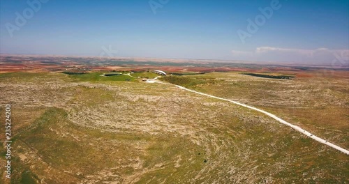 Aerial view of The World’s First Temple Gobeklitepe in Sanlıurfa