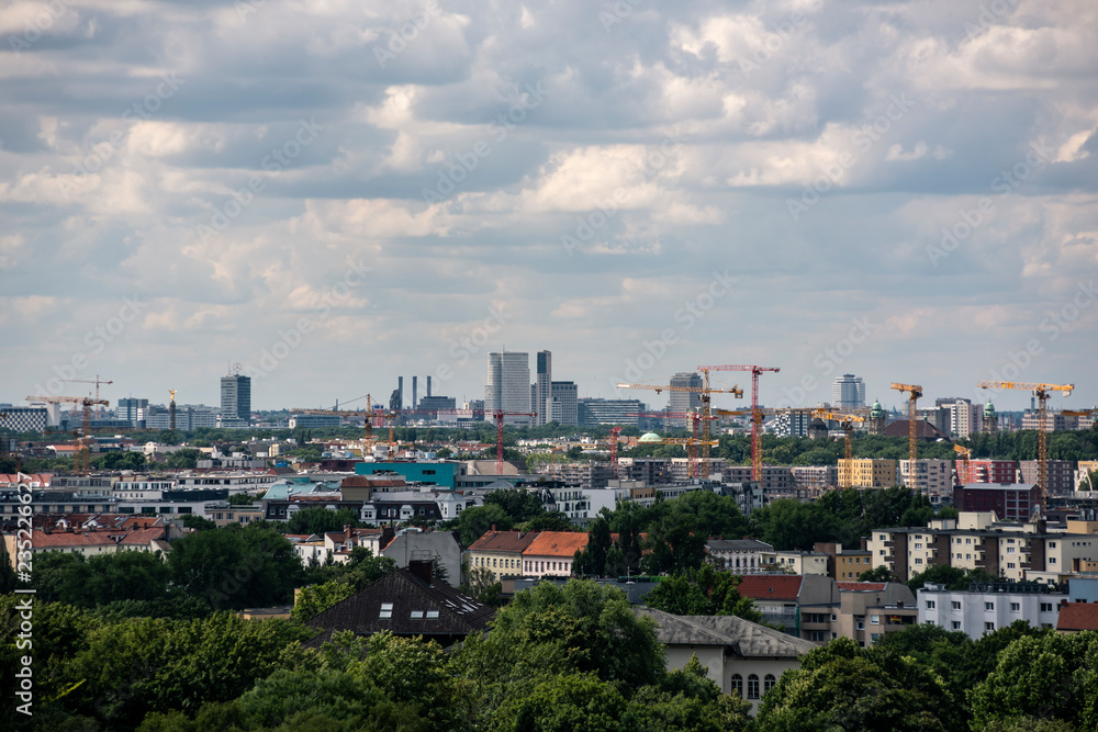 Berlin (west Berlin) skyline.